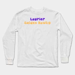 Laurier Golden Hawks Long Sleeve T-Shirt